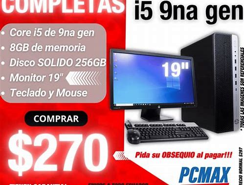 COMPUTADORA CORE I5 9NA GEN