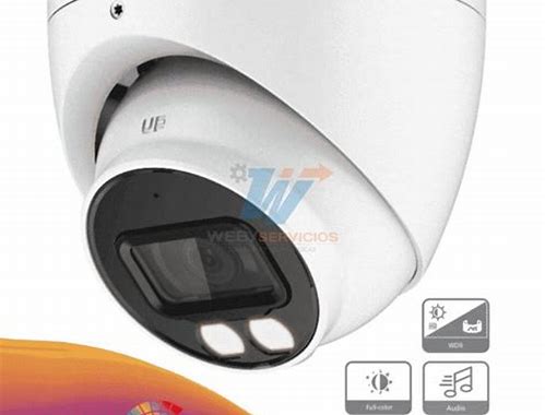 CAMARA DOMO HDCVI 5MP, LUZ PARA 40M, FULL COLOR CON MICROFONO