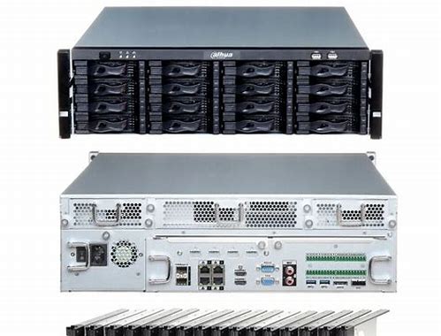 NVR DE 128 CANALES 4K 16 HDD SERIE ULTRA CON PANTALLA DE 7"