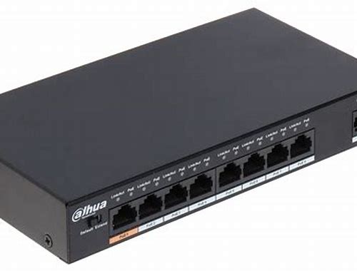 SWITCH POE DE 8 PUERTOS POE, 1 UPLINK