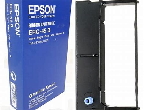 CINTA ERC-45B PARA IMPRESORA TM-U330B COLOR NEGRO