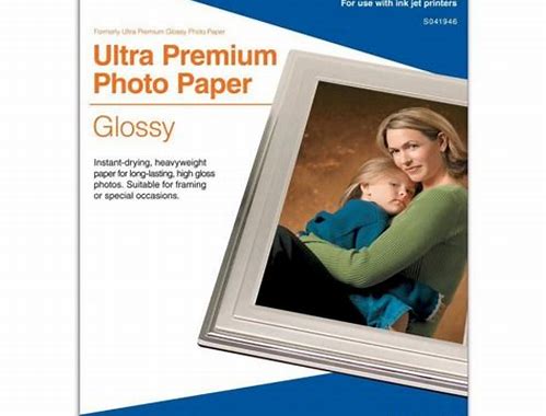 PAPEL EPSON ULTRA PREMIUN GLOSSY PHOTO 8X10" 20 HOJAS
