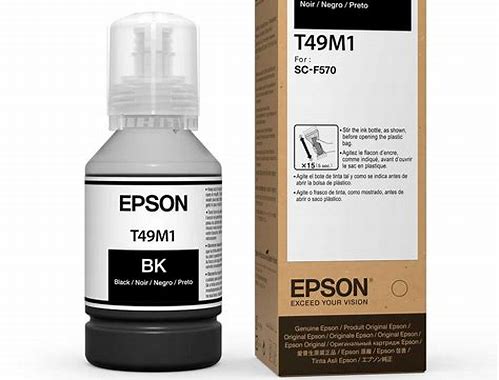 BOTELLA DE TINTA NEGRA EPSON® ULTRACHROME DS PARA PLOTTER F571, F570, F170, 140ML