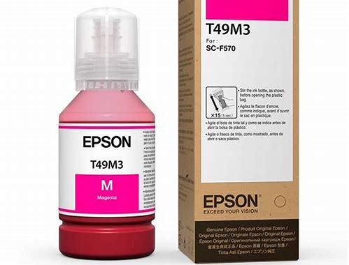 BOTELLA DE TINTA MAGENTA EPSON® ULTRACHROME DS PARA PLOTTER F570, F170, 140ML