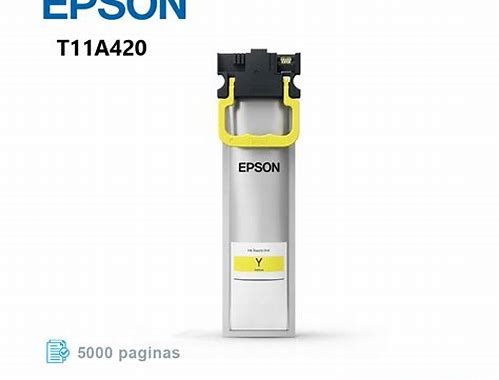 CARTUCHO DE TINTA EPSON® COLOR AMARILLO DE ALTO RENDIMIENTO PARA WF-C5210, C5290, C5710, C5790