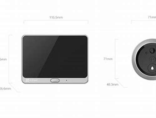MIRILLA INALAMBRICA INTELIGENTE, 2MP, CON TIMBRE INTERNO, BATERIA RECARGABLE