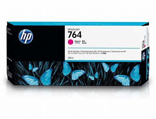 CARTUCHO HP 764 MAGENTA P/PLOTER T3500, 300ML