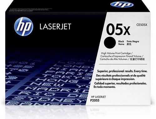 TONER NEGRO ALTA CAPACIDAD PARA LJ P2055 SERIES