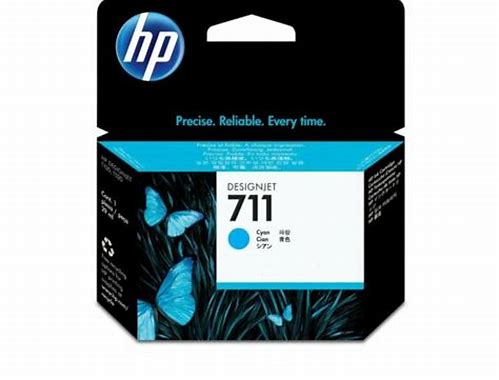 CARTUCHO HP 711 CYAN P/PLOTTER T120/T130/T520/T530