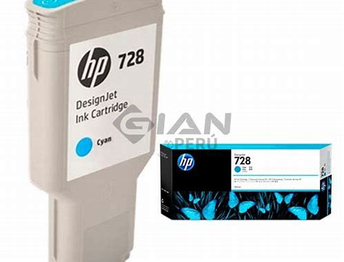 CARTUCHO HP CYAN 728 300ML P/PLOTER T730/T830