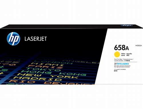 TONER HP 658A YELLOW LASERJET P/COLOR LASERJET ENTERPRISE M751 SERIES