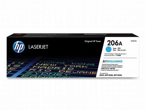 TONER HP CYAN 206A P/LASERJET COLOR PRO M255DW/MFP M283FDW & M283CDW