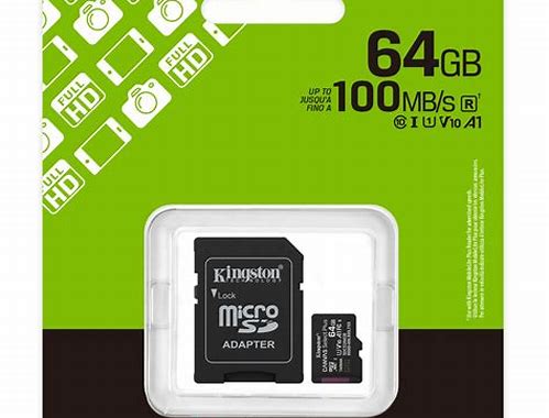 MEMORIA MICROSD 64 GB/ UHS-1, CLASE 10 - REF. GEN-MEMORIA-0238