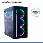 CASE GARMING AOC CG302B USB3.0 2USB2.0 FUENTE 800W VIDRIO TEMPLADO-AUDIFONO, TECLADO, MOUSE